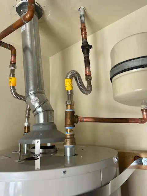 Water heater installation and plumbing repair in Wellington West
